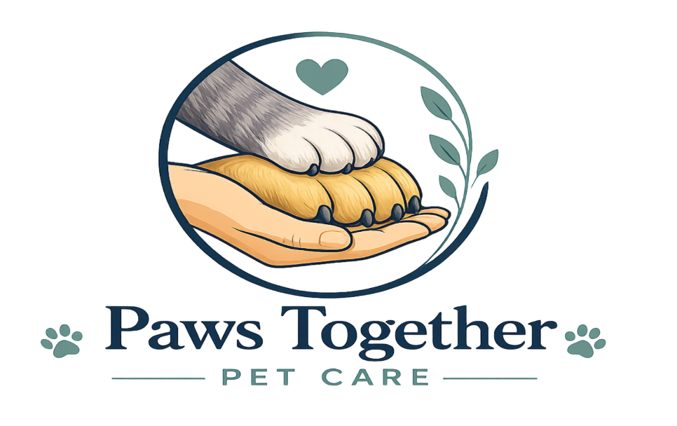 Paws Together Pet Care logo